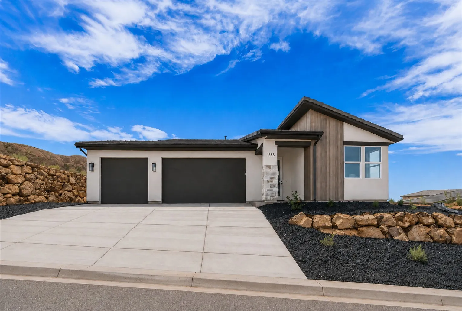 The Sage exterior - 3 bed 2 bath home at 1588 E Centaurus Way