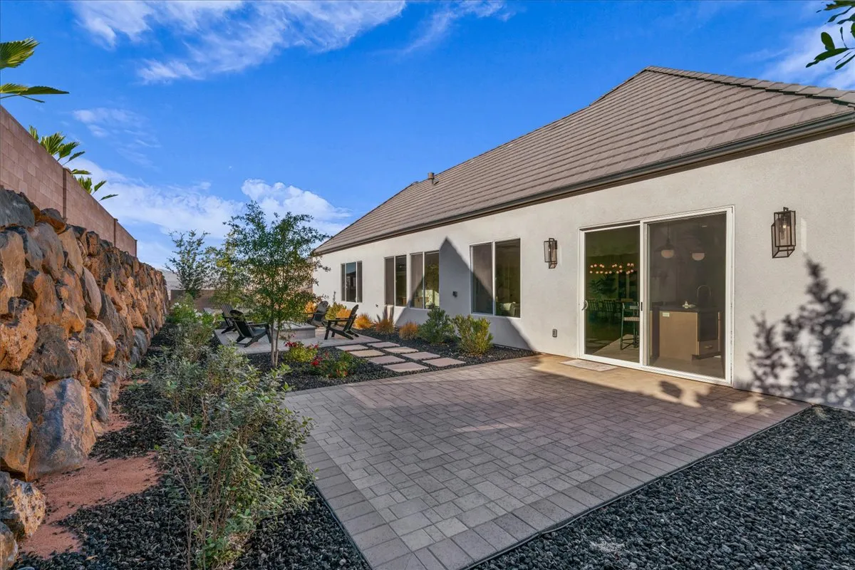 Back porch living area